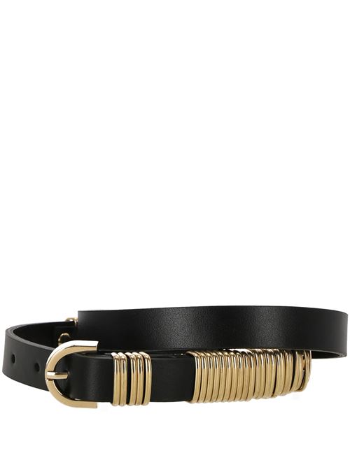 Ring belt gold FEDERICA TOSI | FTI24CT06NERA-ORO